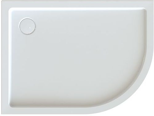 Sanplast Free Line brodzik półokrągły 120x80 cm biały 615-040-1780-01-000 - Wysyłka w 24h