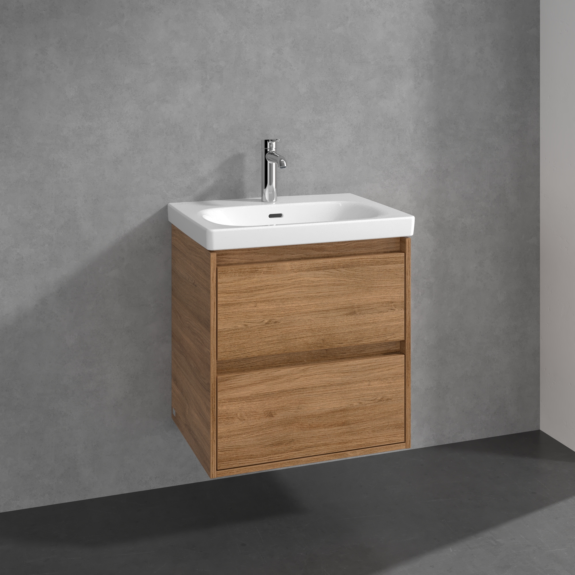 Villeroy & Boch Skyla szafka 57,2x43,9x59,6 cm podumywalkowa wisząca Oak Kansas C79400RH