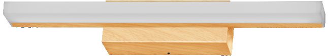 Osram Orbis Mirror lampka LED 40 cm do lustra 1x6,8 W drewno
