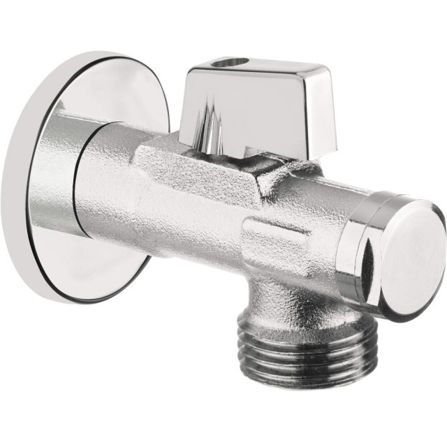 DEANTE Zawór kątowy kulowy z filtrem 1/2" - 3/4" - podłącze