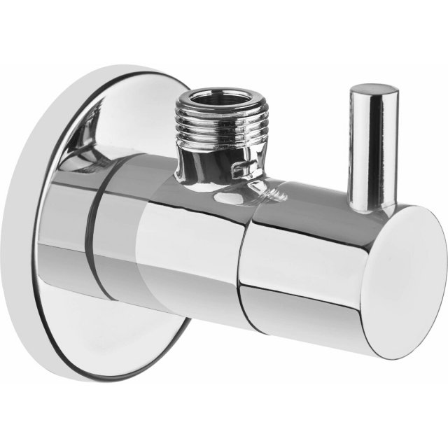 DEANTE Zawór kątowy ozdobny z głowicą ceramiczną okrągły z filtrem 1/