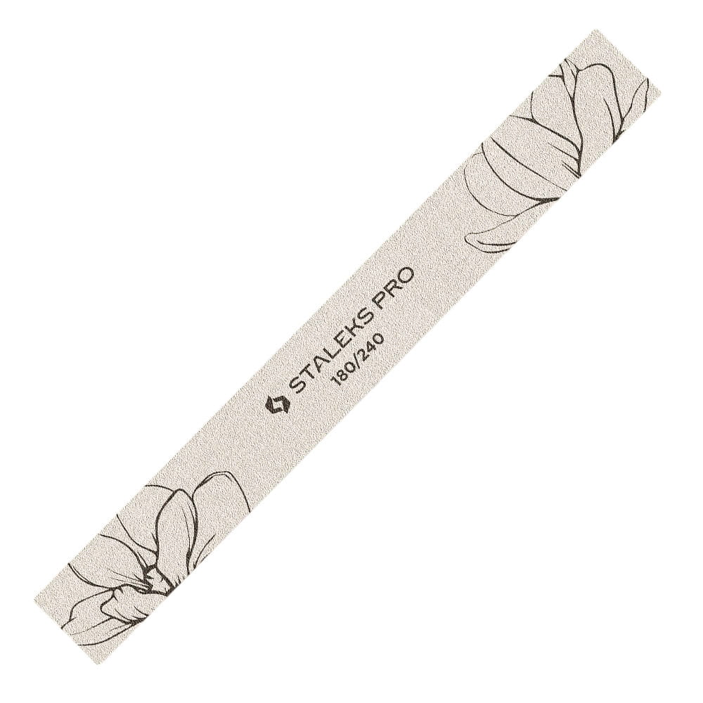 Pilnik mineralny do paznokci prosty 180/240 Staleks Pro Expert 20 25 szt