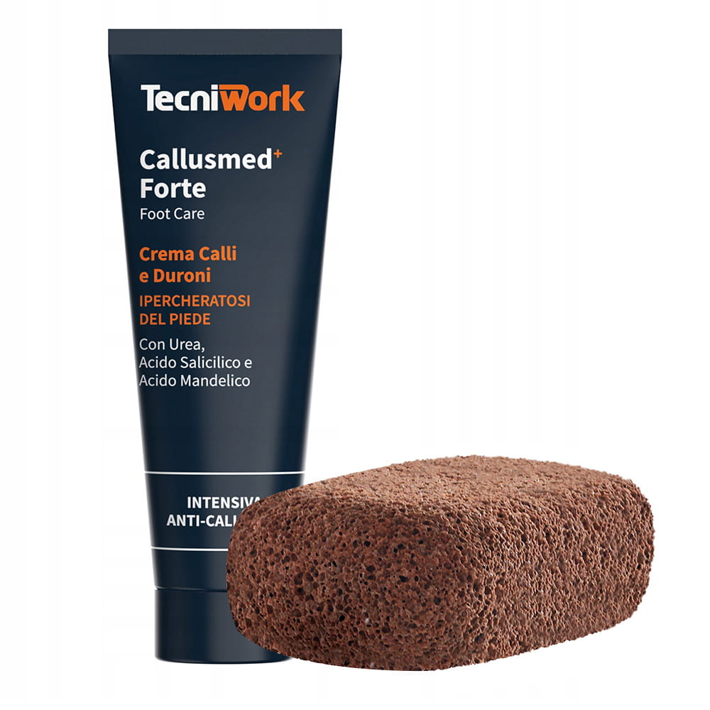 Pumeks i wygładzająco-zmiękczający krem do stóp TecniWork Kit Anti-Callosita CE310K 50 ml