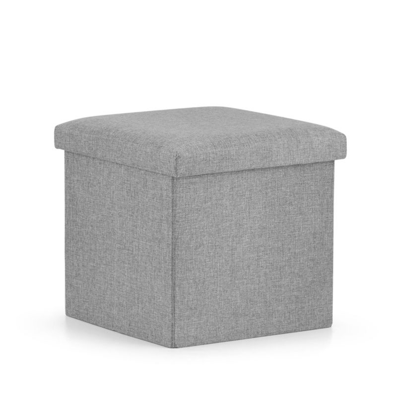 Pufa Songmics składana 30x30x30cm szara 1 szt.
