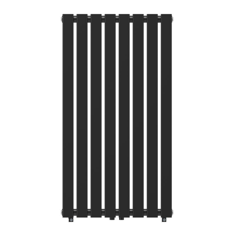 Grzejnik Pionowy Ozdobny Granitan Fero 1100x600 Czarny Kaloryfer 737W Panelowy 1 szt.