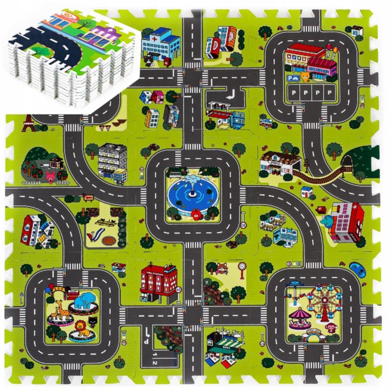 Mata Edukacyjna Sapphire SK-93 Way Piankowa Puzzle 1kpl