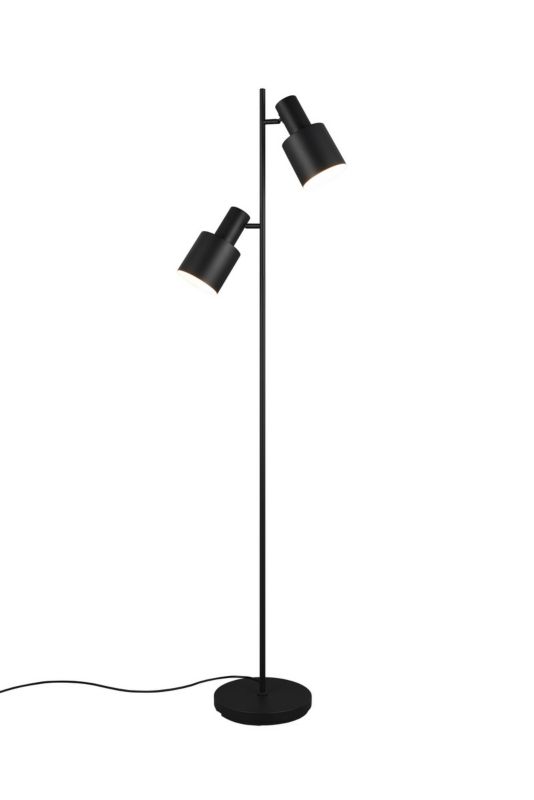 Lampa podłogowa Trio ELIOR czarna 2xE27x10W IP20 wym:161x25x48cm - 1 szt.
