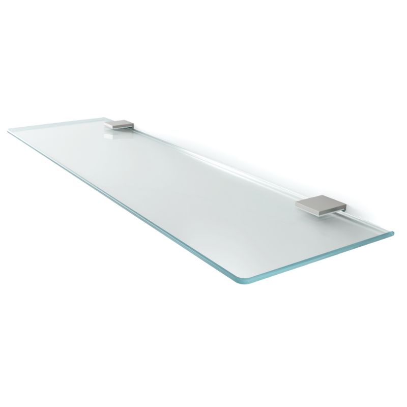 Półka Szklana Do Łazienki Tulup 70x13 cm Szeroka Na Kosmetyki Hartowana Safe 1szt.