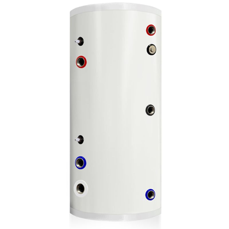 Zasobnik CWU 200L TECHGLOBE nierdzewny z wężownicą 2,8 m² bojler zbiornik bufor 1 szt.