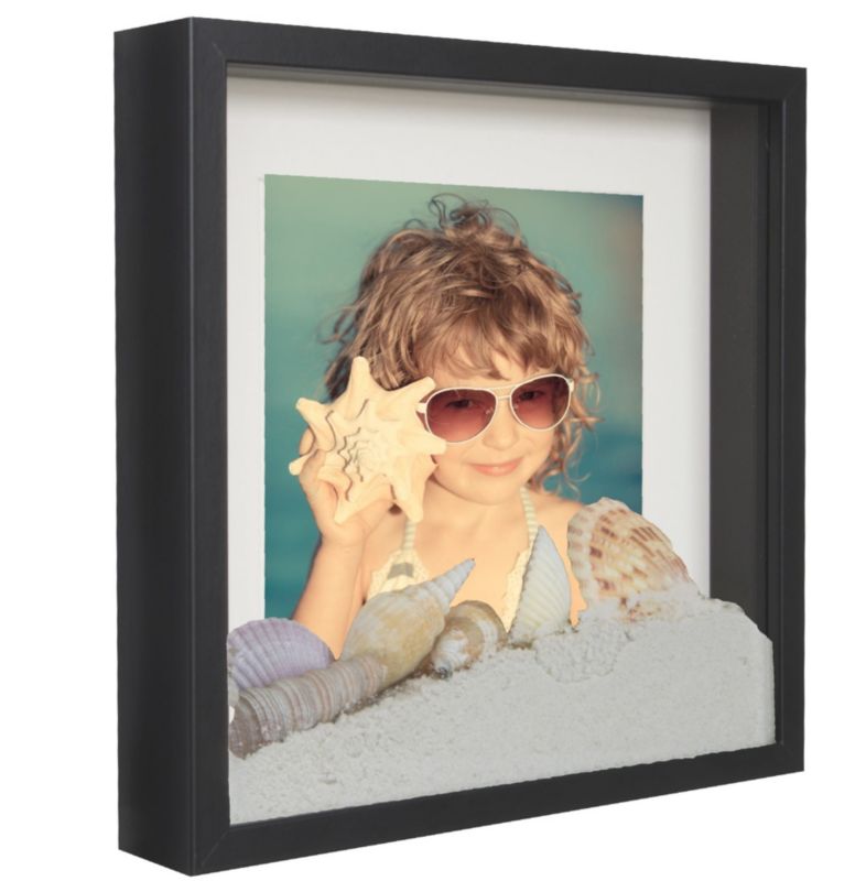 Ramka na zdjęcie BD art 3D box głęboka przestrzenna czarna 1 szt. 25x25 cm