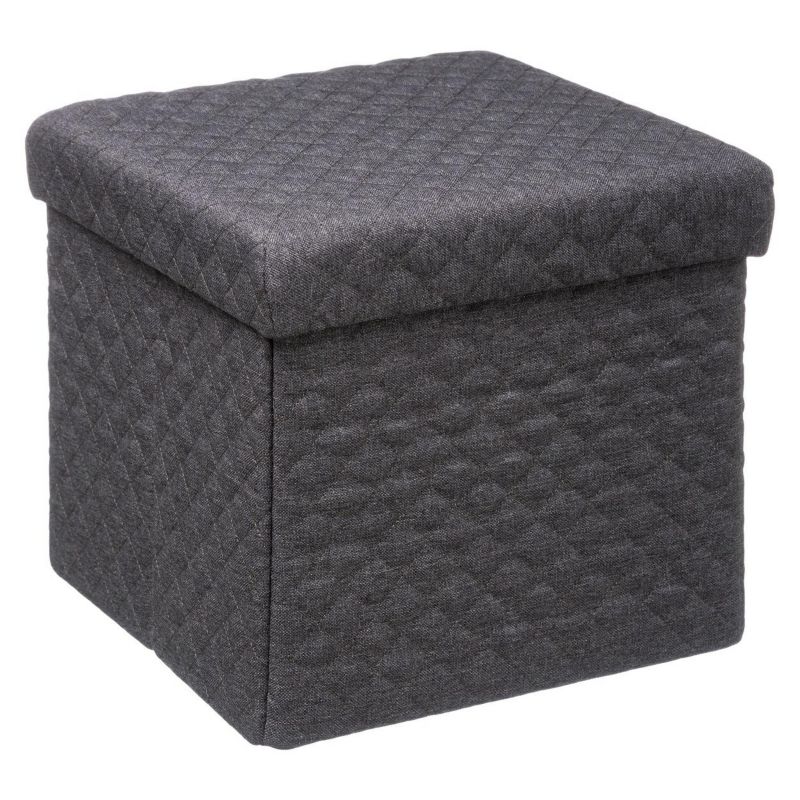 Pufa Bella Grey ze schowkiem 5Five Simply Smart szara 31x31 cm 1 szt.