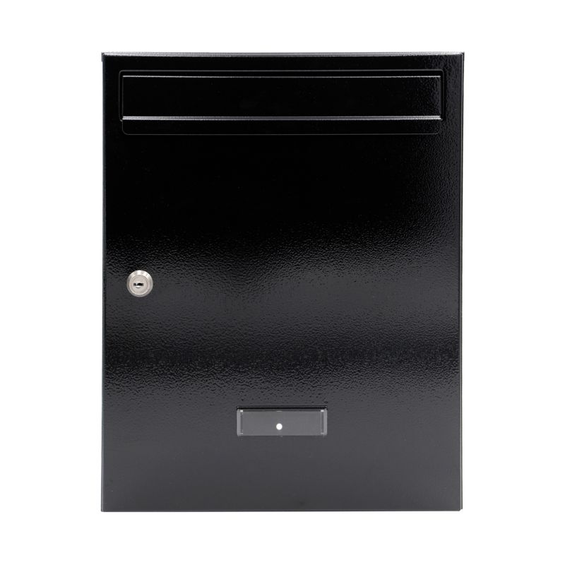 Skrzynka na listy PSG W5 czarna natynkowa format C4 375x300 mm 1 szt.