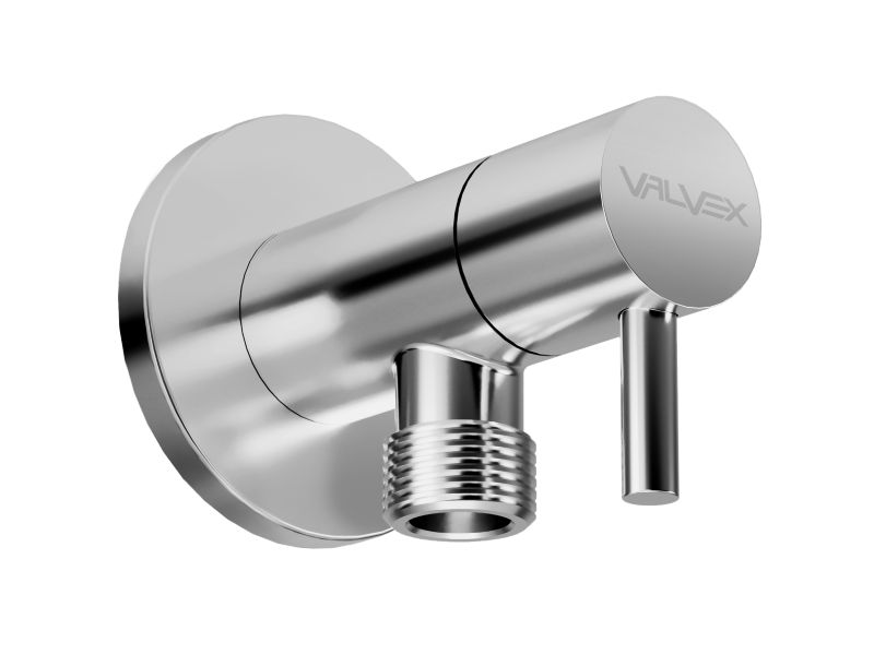 Zawór kątowy Vega 3/8" chrom