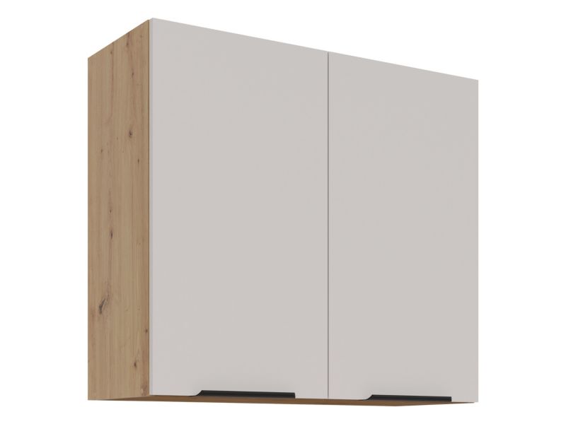 Szafka górna MIRJAN 24 Solea 80 G-72 2F dąb artisan + kaszmir 1 szt.