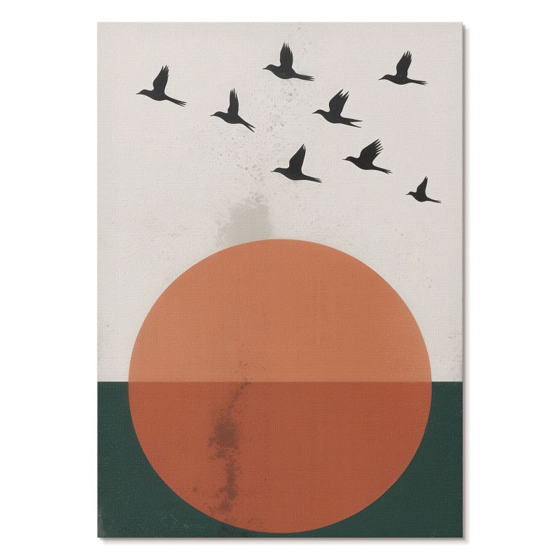 Plakat na Ścianę Tulup 29,7x42 cm (A3) Ptaki i słońce Do salonu, sypialni, biura 1 szt.