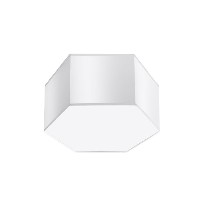 Plafon Pure Lume HALVOY heksagon 30,5 cm biały 2xE27x15W IP20 - 1 szt.