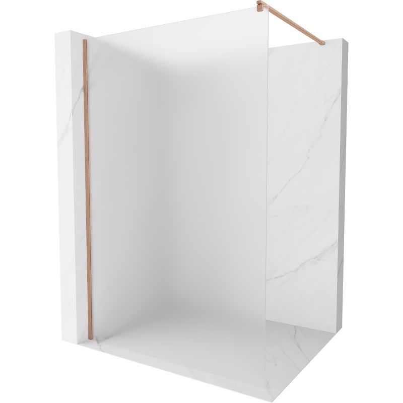 Ścianka prysznicowa walk-in Mexen Kioto szron miedź 120x200 cm 800-120-101-65-30 1 szt.