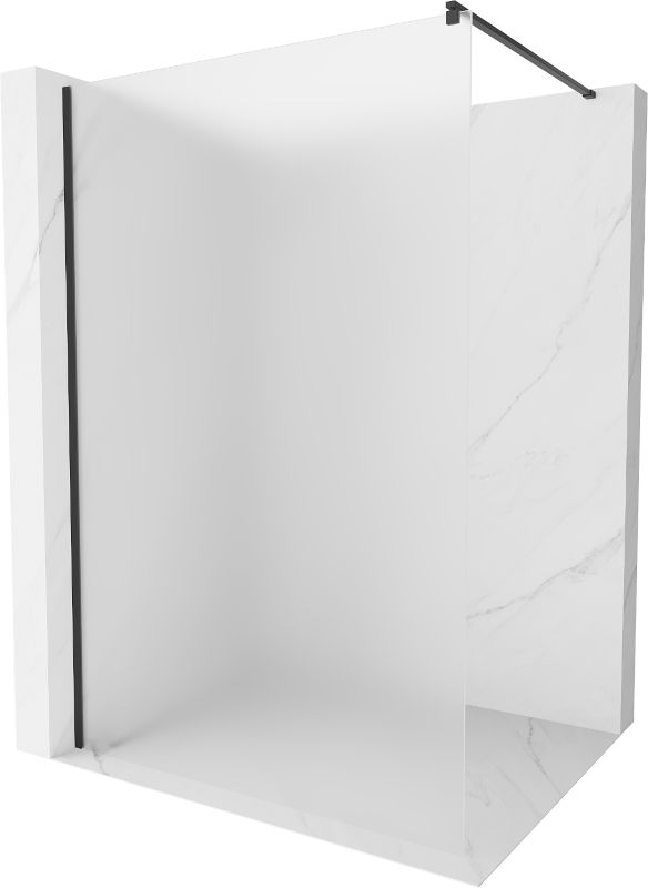 Ścianka prysznicowa Mexen Kioto czarna 140x200 cm 800-140-101-70-30 1 szt.