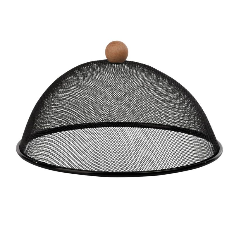 Osłona na żywność Esschert Design metalowy czarny 30 cm 1 szt.