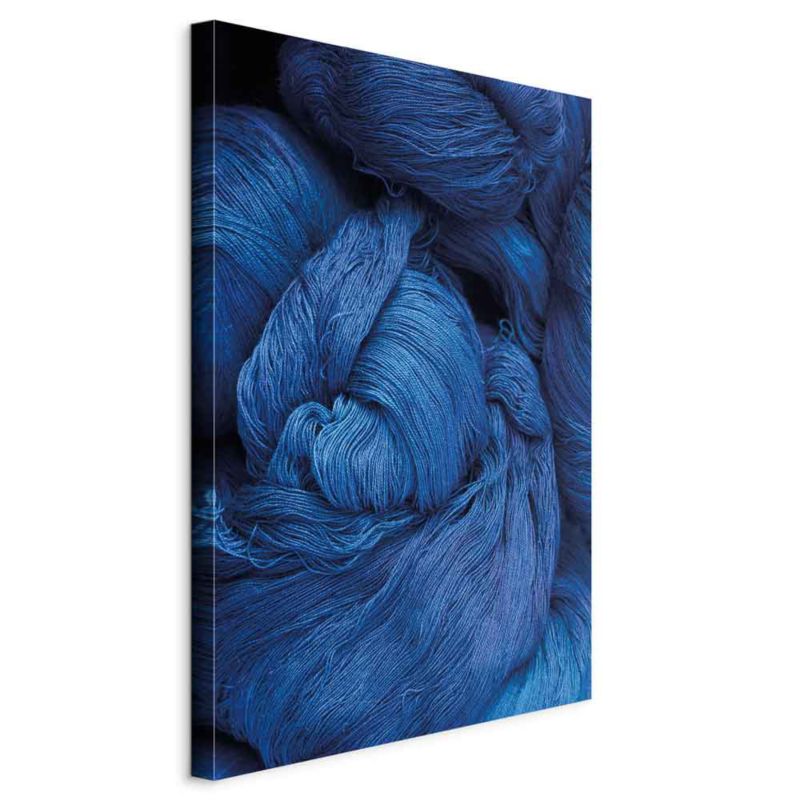 Obraz Artgeist Niebieska włóczka 20 x 30 cm płótno włoskie 1 szt