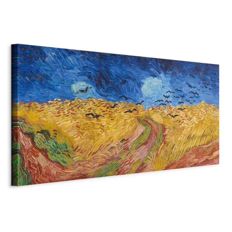 Obraz Artgeist Pole z krukami 60 x 30 cm płótno włoskie 1 szt