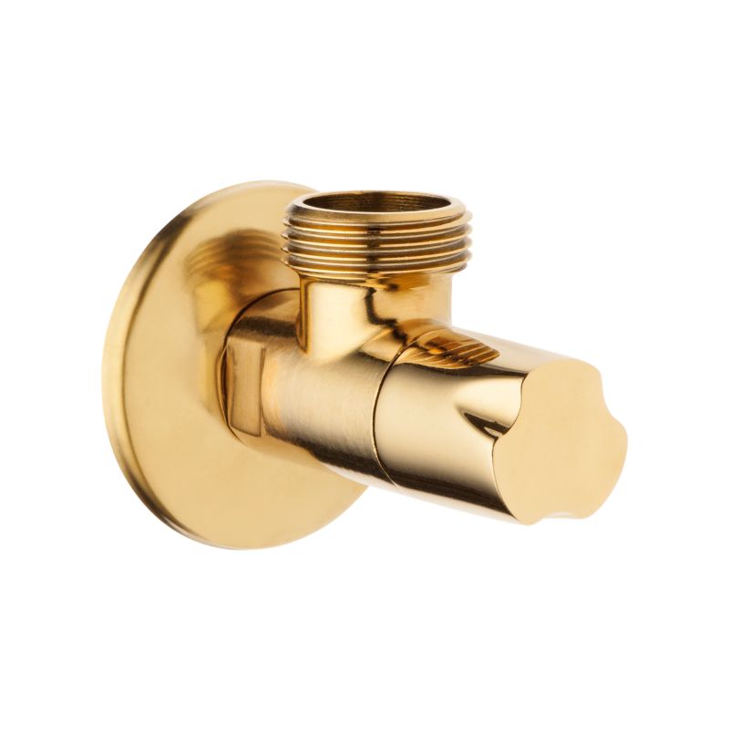 Zawór Kątowy do Baterii Pralki Metalowe Pokrętło GZ/GZ 1/2"x3/8" INVENA 1 szt.