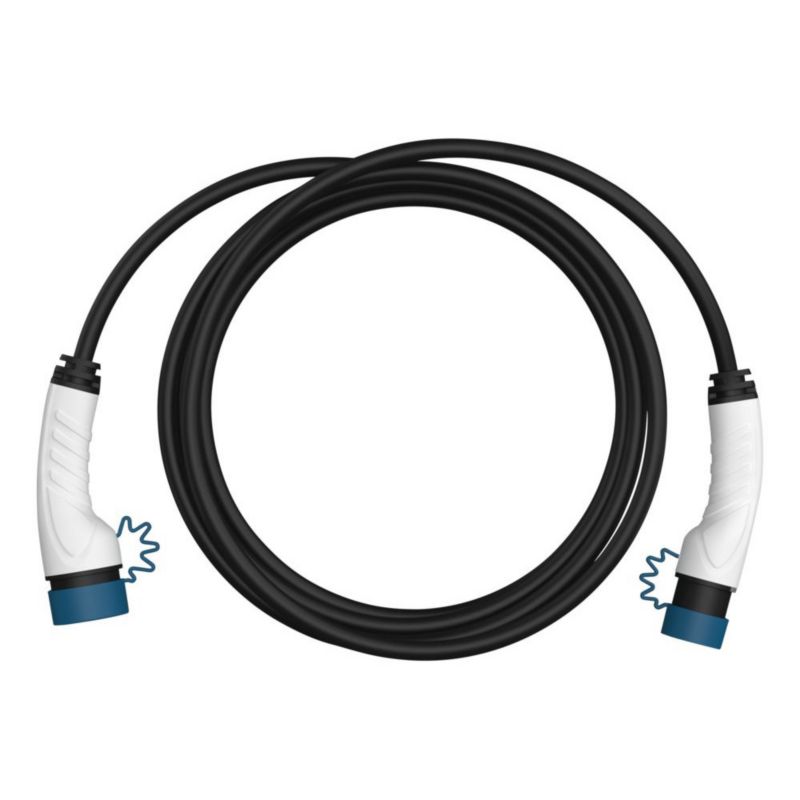 Kabel EV do ładowania samochodu ANSMANN 11kW typ 2, 5m - 1 szt.
