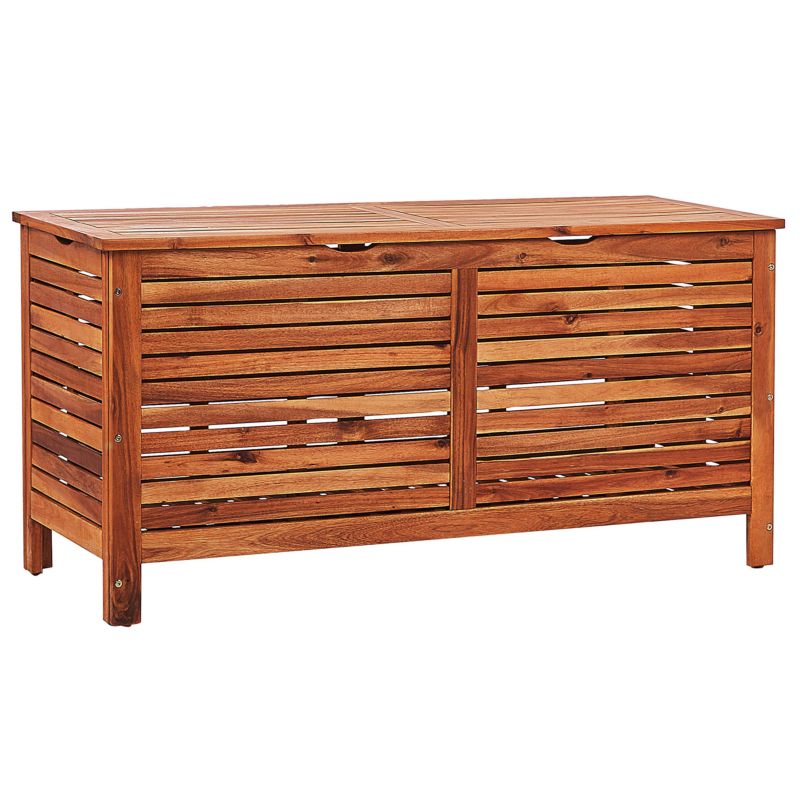 Skrzynia ogrodowa Riviera 130 cm 48 cm Brązowy 1 szt.