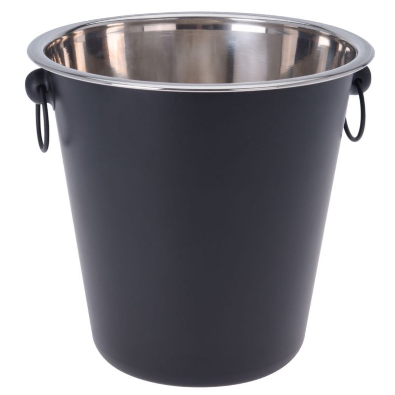 Cooler Excellent Houseware stal nierdzewna czarny mat 20,2x20 cm 1 szt.