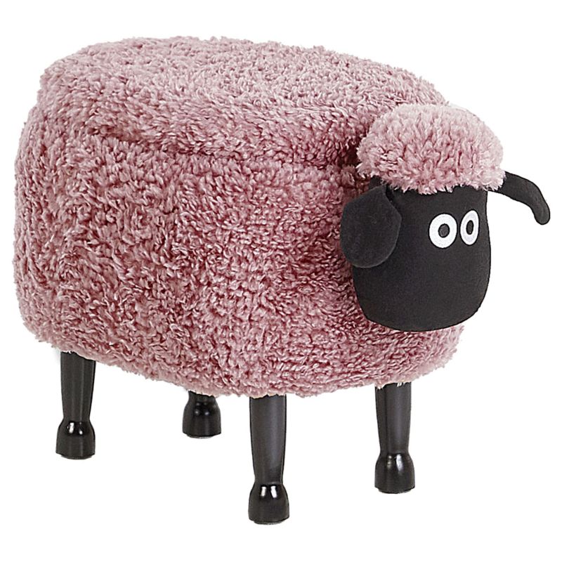 Pufa zwierzak ze schowkiem Sheep Różowy Baranek 1 szt.