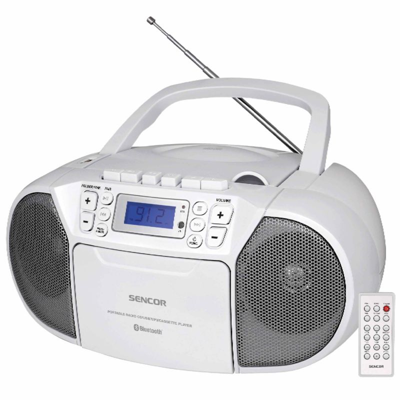 Radioodtwarzacz Sencor SPT 3907 Magnetofon CD/USB/Kasety 1szt