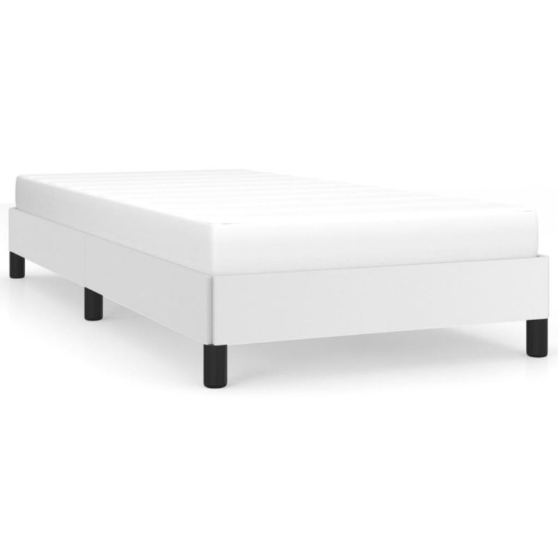 Łóżko tapicerowane WaszeMeble 100x200 cm biała WM-346887 1 szt.