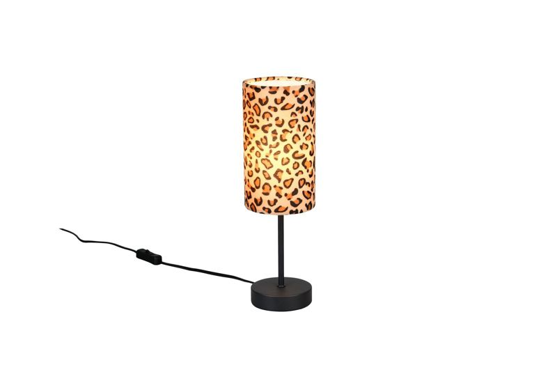 Lampa stołowa RL PARDINA czarno-beżowa 1xE14x10W IP20 wym:36,5x11x11cm - 1 szt.