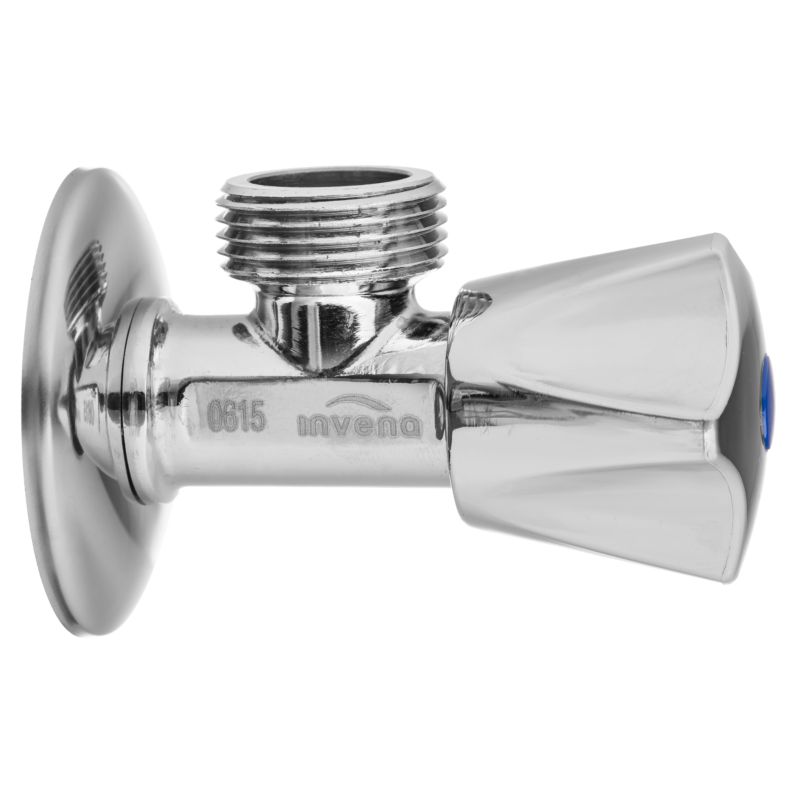 Zawór Kątowy do Baterii Pralki Grzybkowy Odcinający GZ/GZ 1/2"x3/4" INVENA 1 szt.
