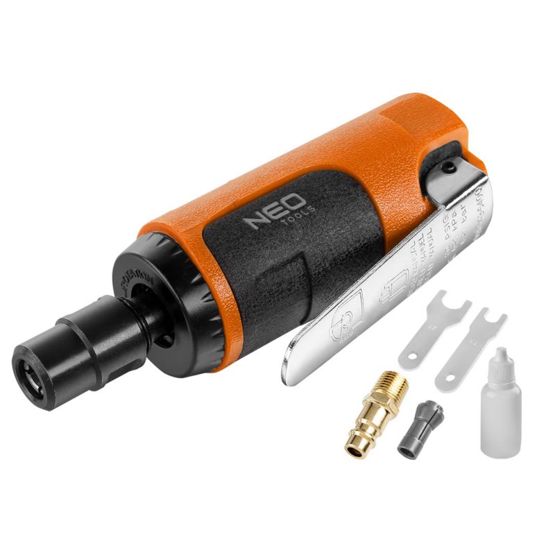Szlifierka prosta pneumatyczna NEO TOOLS /4" 1/8" 6 mm/3mm, 25 000 rpm 1 szt