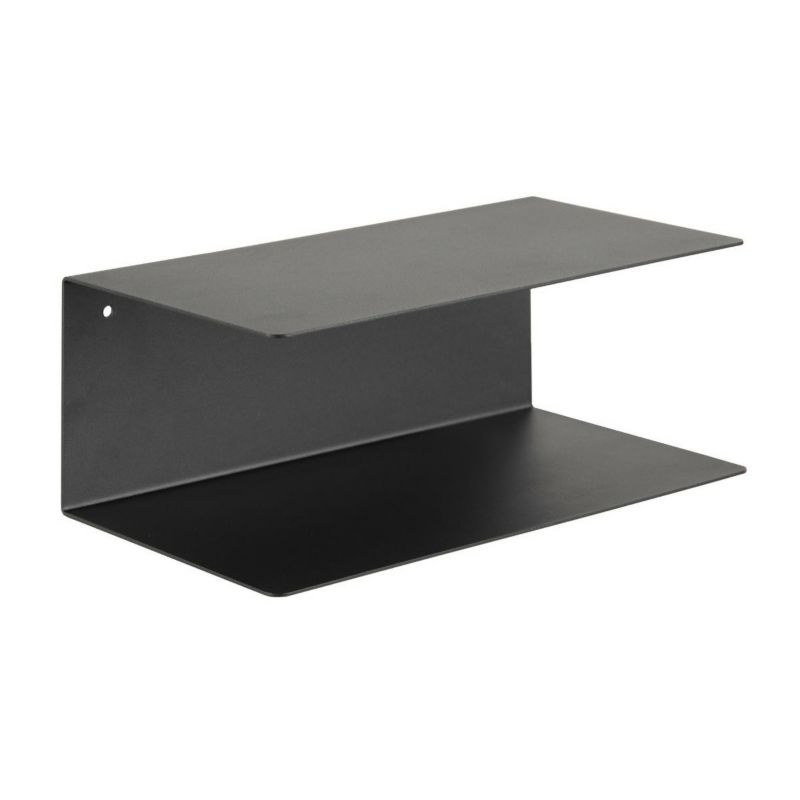 Półka ścienna Actona Joliet stal czarna mat 35x20x14 cm 1 szt.
