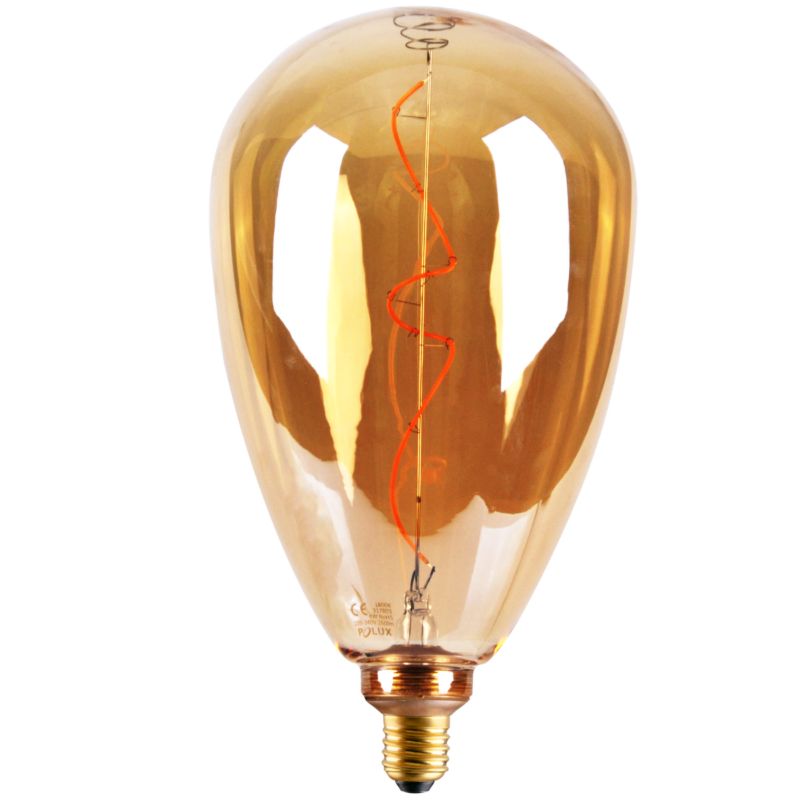 Żarówka Sanico Goldlux LED E27 filament S173 4W DecoVintage Amber 1800K - 1 szt.