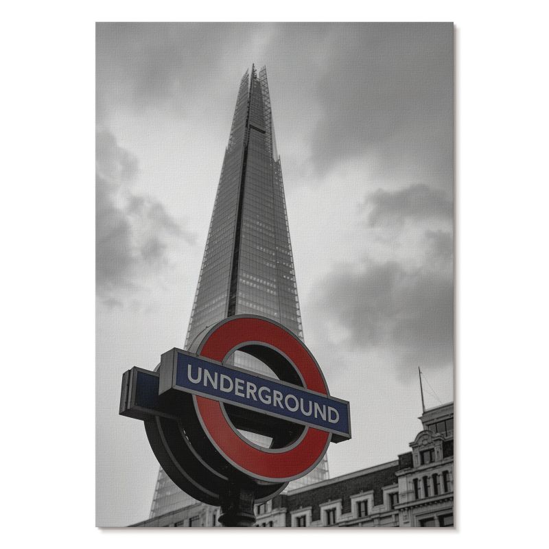 Plakat na Płótnie Tulup 42x59,4 cm (A2) Metro w Londynie Do biura, salonu, sypialni 1 szt.