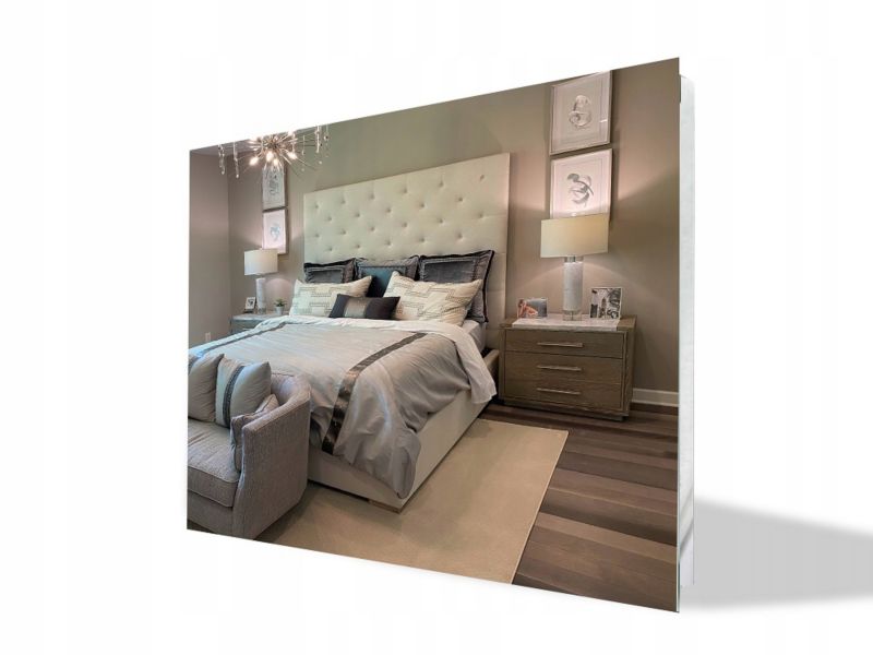 Lustro Łazienkowe stylowelustro prostokątne 120CMx120CM 1szt.