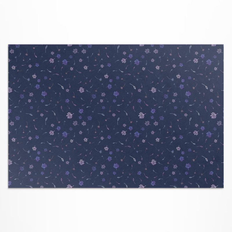 Balkonowy Dywan Winylowy UV Wallfluent 100x150 cm Drobne polne kwiaty boho 1 szt.