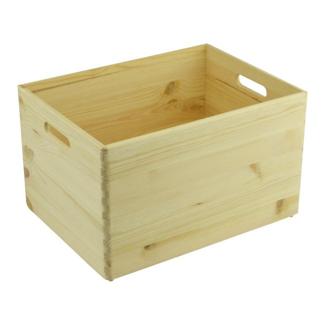 Skrzynia sosnowa 39,5 x 29,5 x 23 cm
