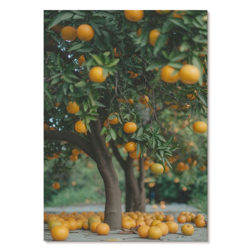Plakat na Ścianę Tulup 29,7x42 cm (A3) Pomarańczowy sad Do kuchni, salonu, biura 1 szt.
