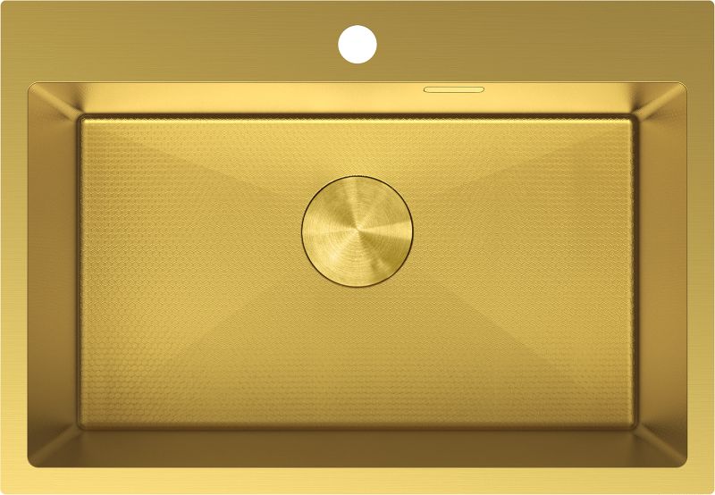 Zlewozmywak wpuszczany Mexen Solix złoty 650x450 mm 1-komorowy .- 6403651000-55HC 1 szt.