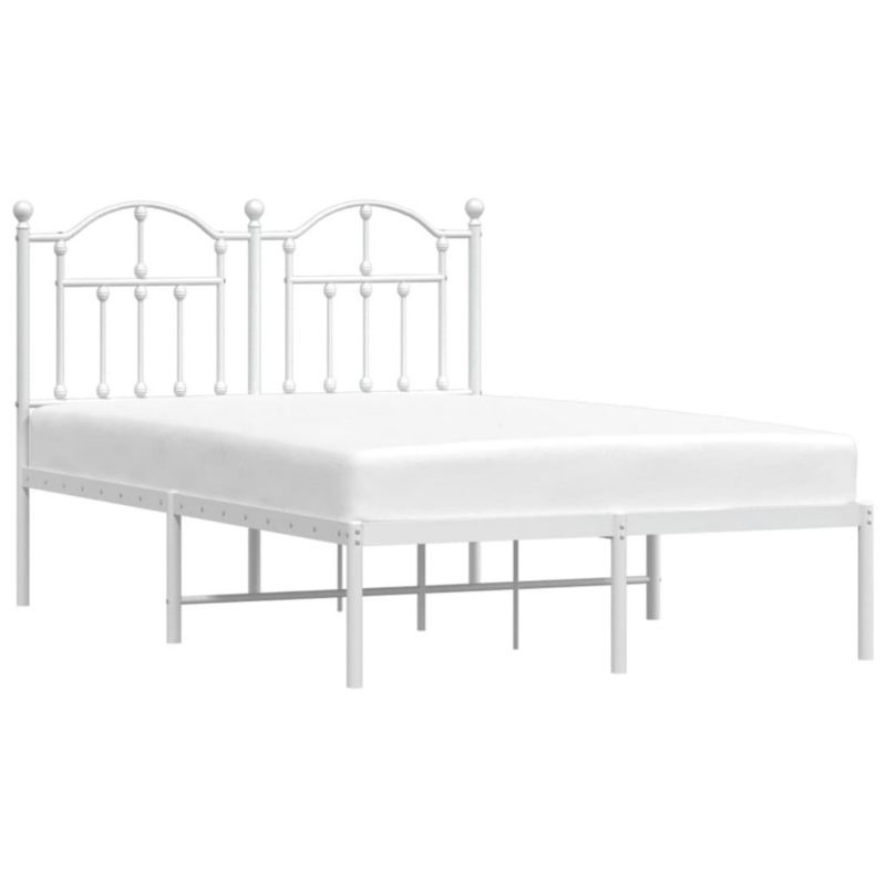Łóżko metalowe WaszeMeble 120x200 cm biała WM-353486 1 szt.