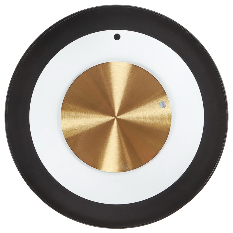Zegar ścienny Cluses 30 cm Metal Czarny 1 szt.