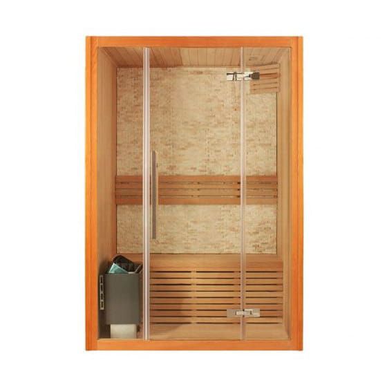 Sauna Mirpol sucha z drewna cedrowego brązowa bez pieca 1szt.