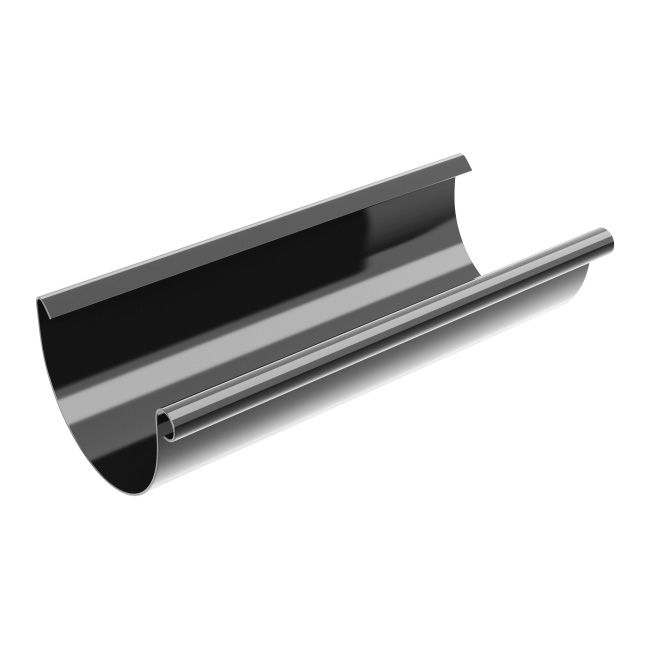 Rynna PVC Ocean 125 mm grafitowa 2 m
