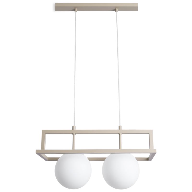 Lampa sufitowa wisząca Light Home LH Eliza Celeste 1x E14 kaszmirowy/złoty 1szt.