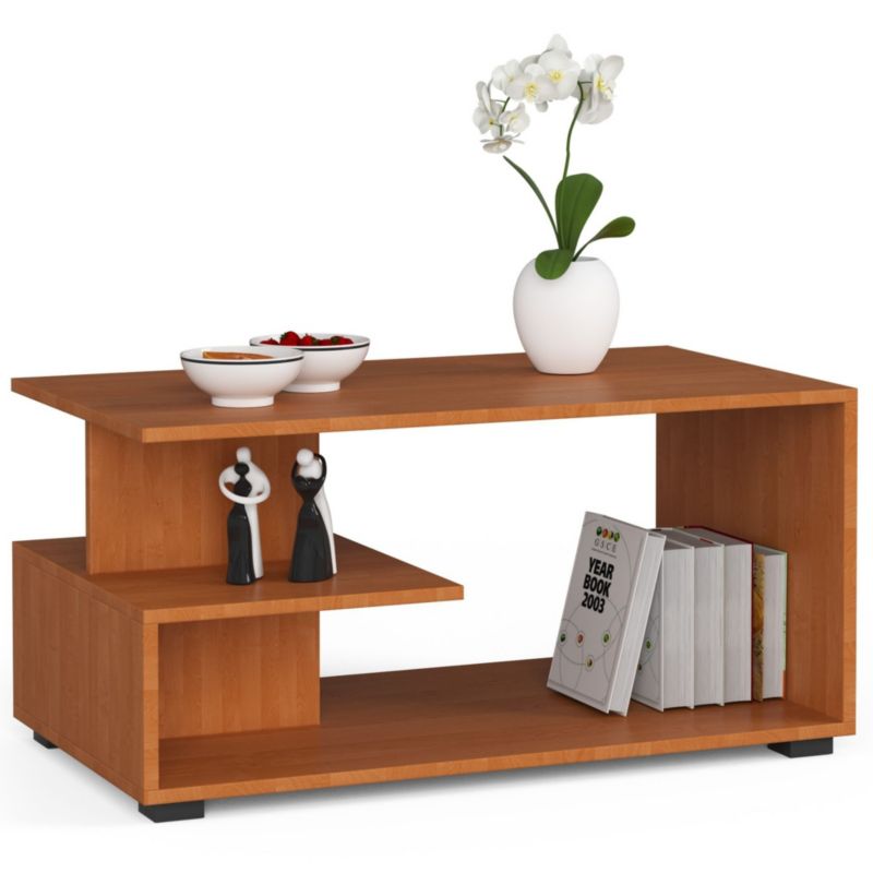 Stolik kawowy Akord Pin Olcha 90 cm kolor Olcha mat 90x51x45 cm 1 szt.