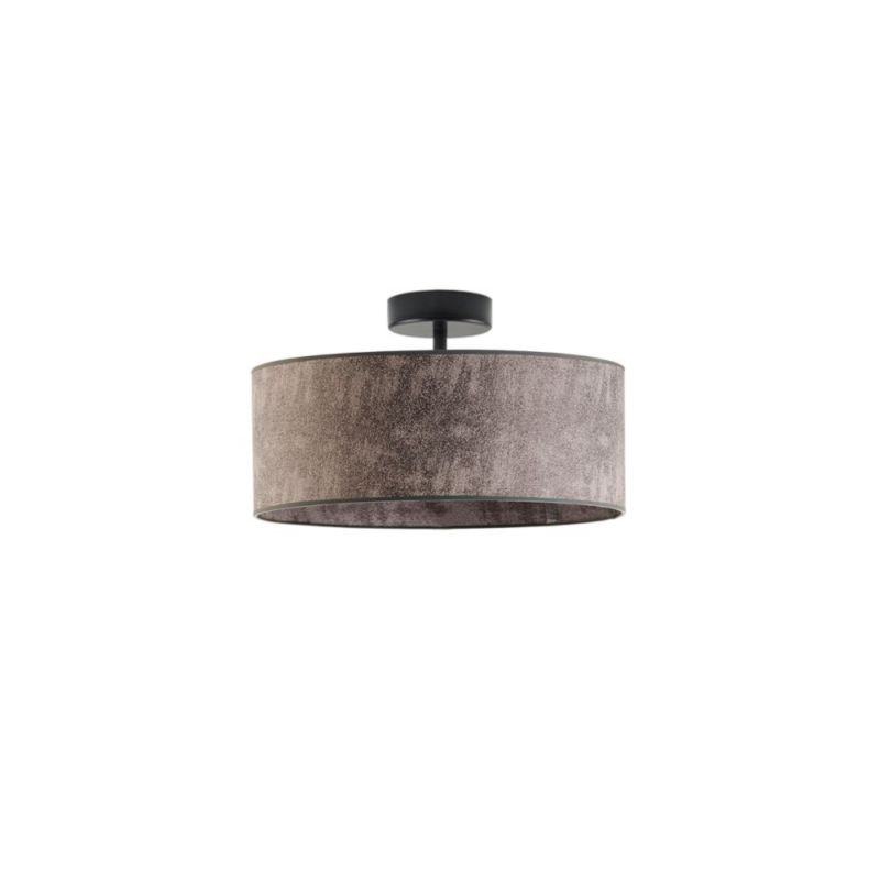 Lampa wisząca Volta Light Factory żyrandol plafon z abażurem stożek Beton BLUES 30cm 1szt.